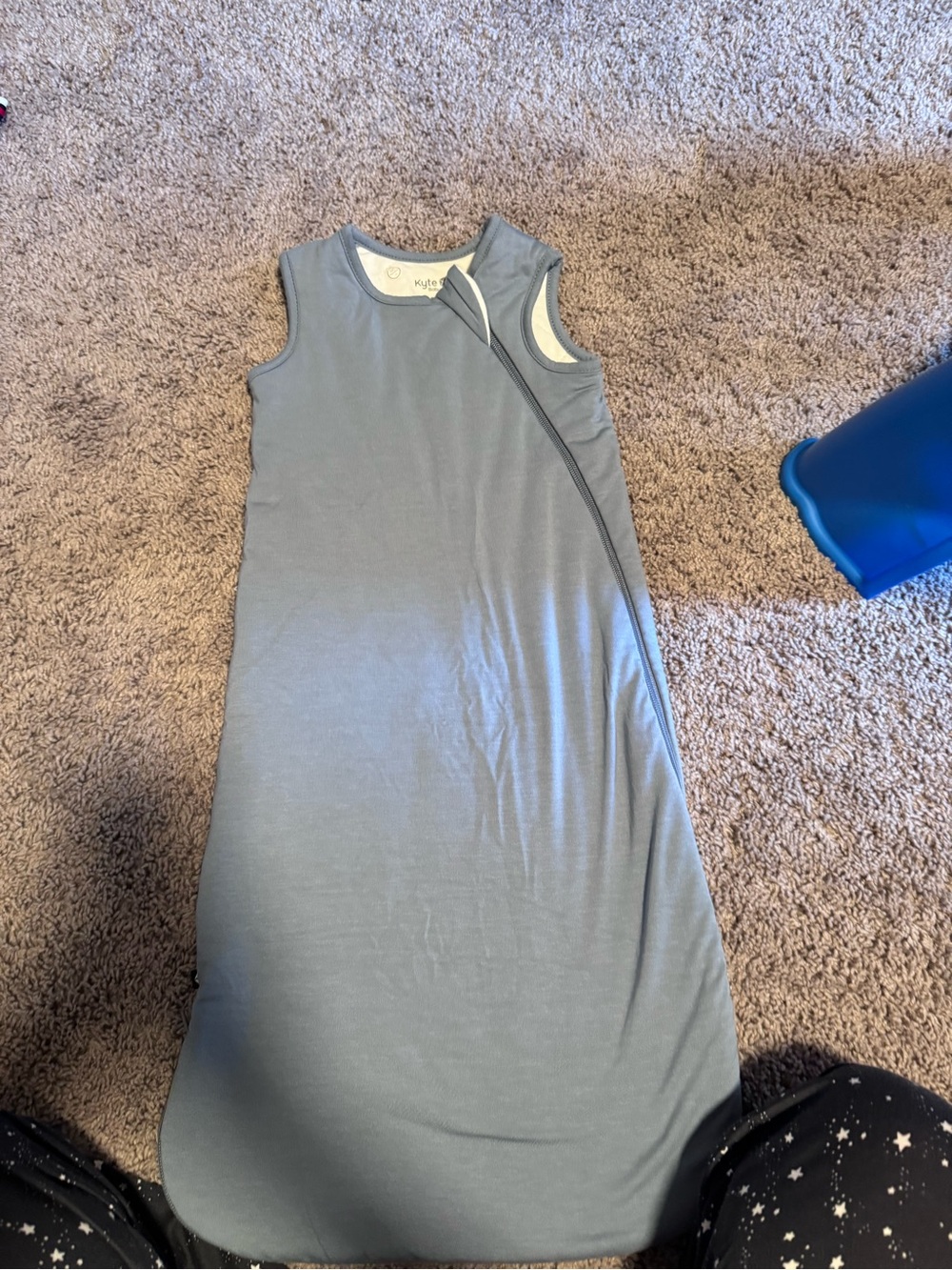 Kyte BABY Sleeveless Maxi Dress in Slate Gray